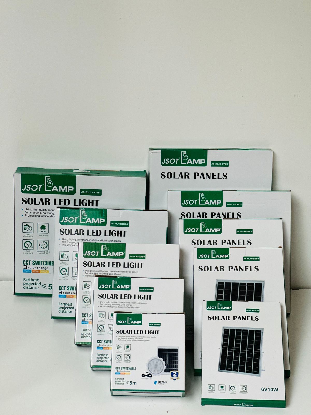 JSOT Premium Indoor Solar LED Ceiling Light Kit