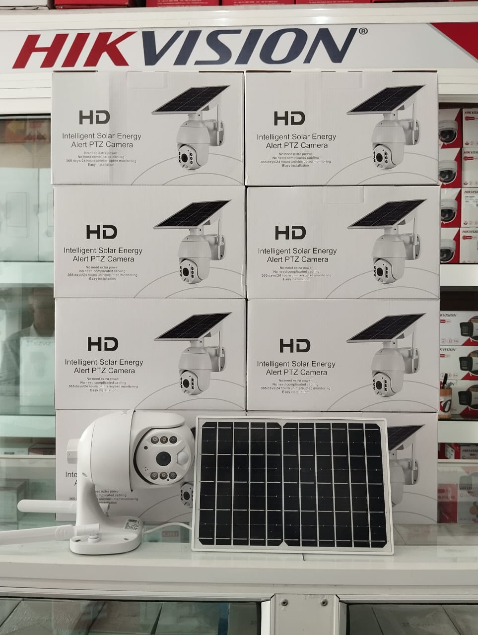 Hikvision 4G 4MP Solar PTZ Security Camera