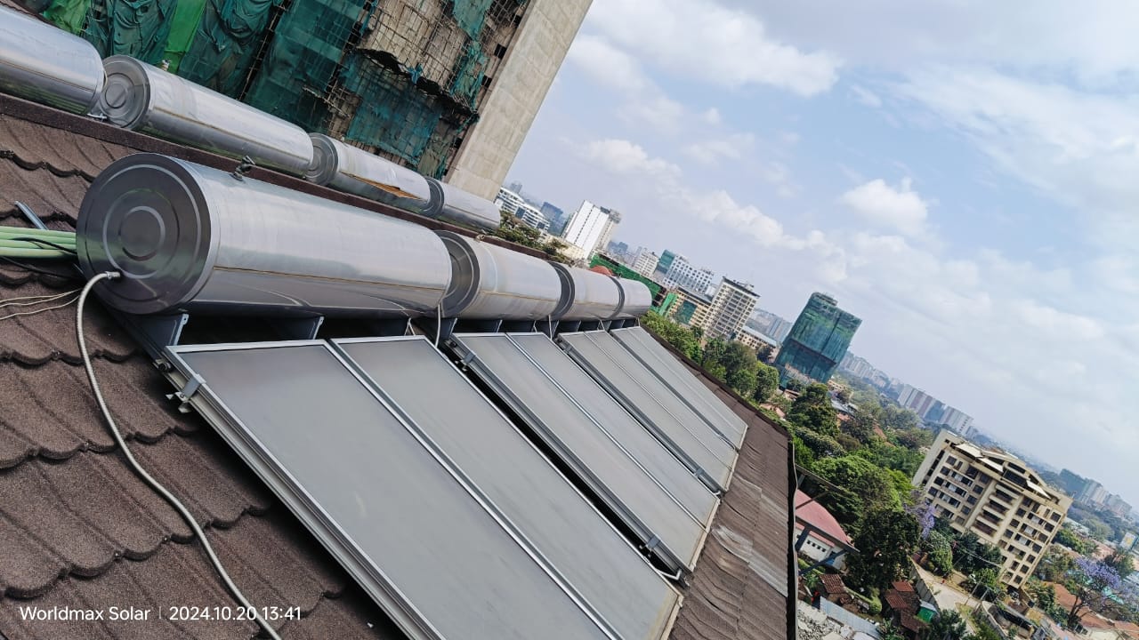 300 Litres Pressurized Solar Water Heater (Flat Plate)