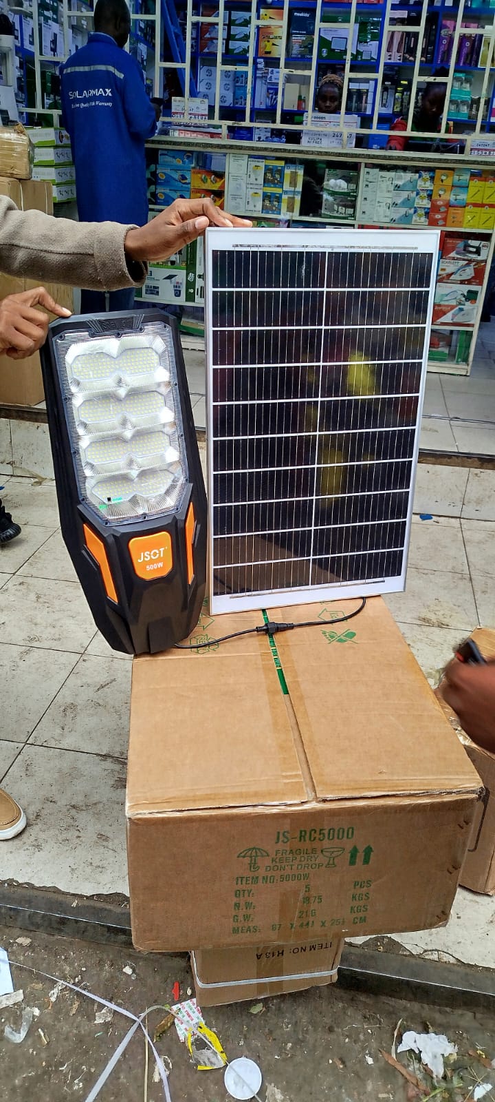 500W semi-integrated Street Lights